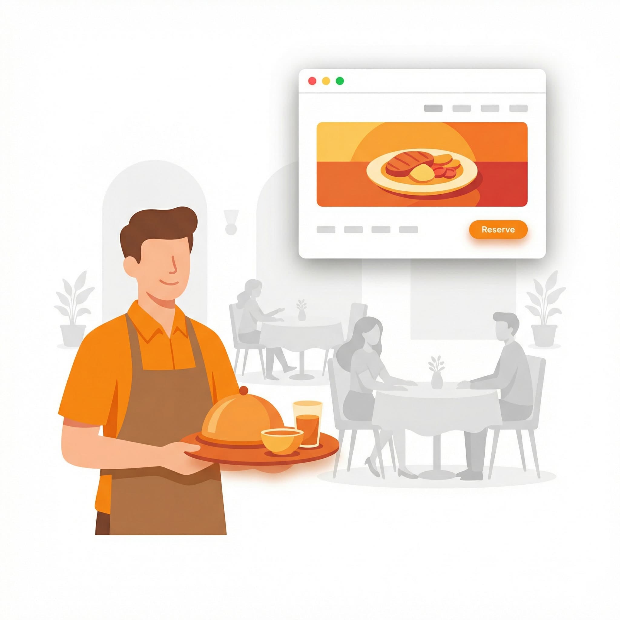 Restaurant going online
